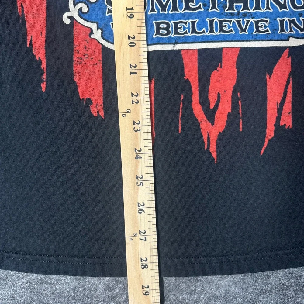 Poison Something To Believe In Tour 2011 Band T Shirt Mens Large Black - Picture 6 of 16